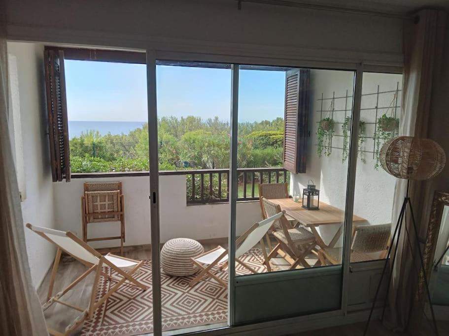 Superbe Appartement Piscine, Tennis, Vue Mer Et Decore Avec Gout Cassis Eksteriør bilde
