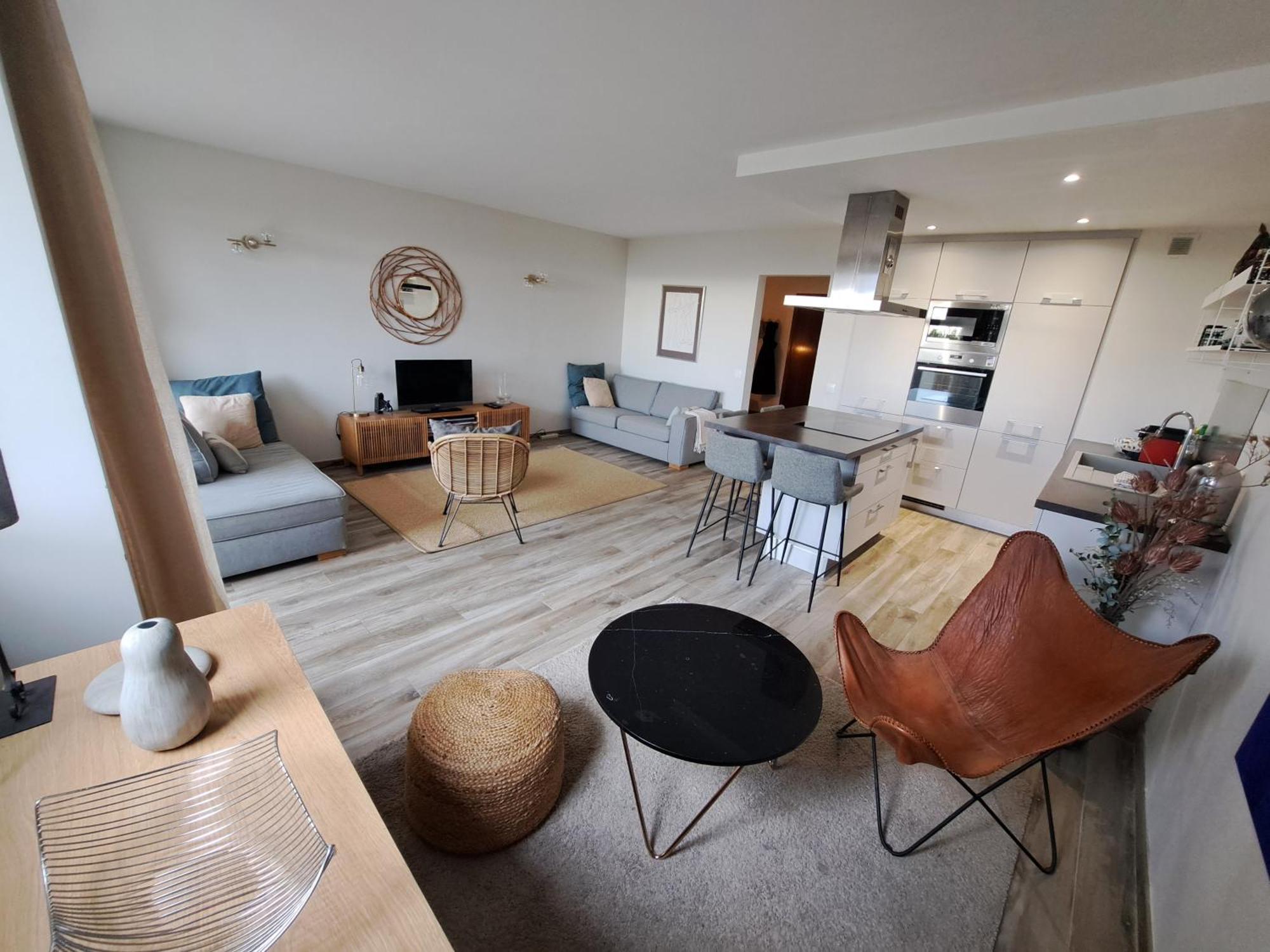 Superbe Appartement Piscine, Tennis, Vue Mer Et Decore Avec Gout Cassis Eksteriør bilde