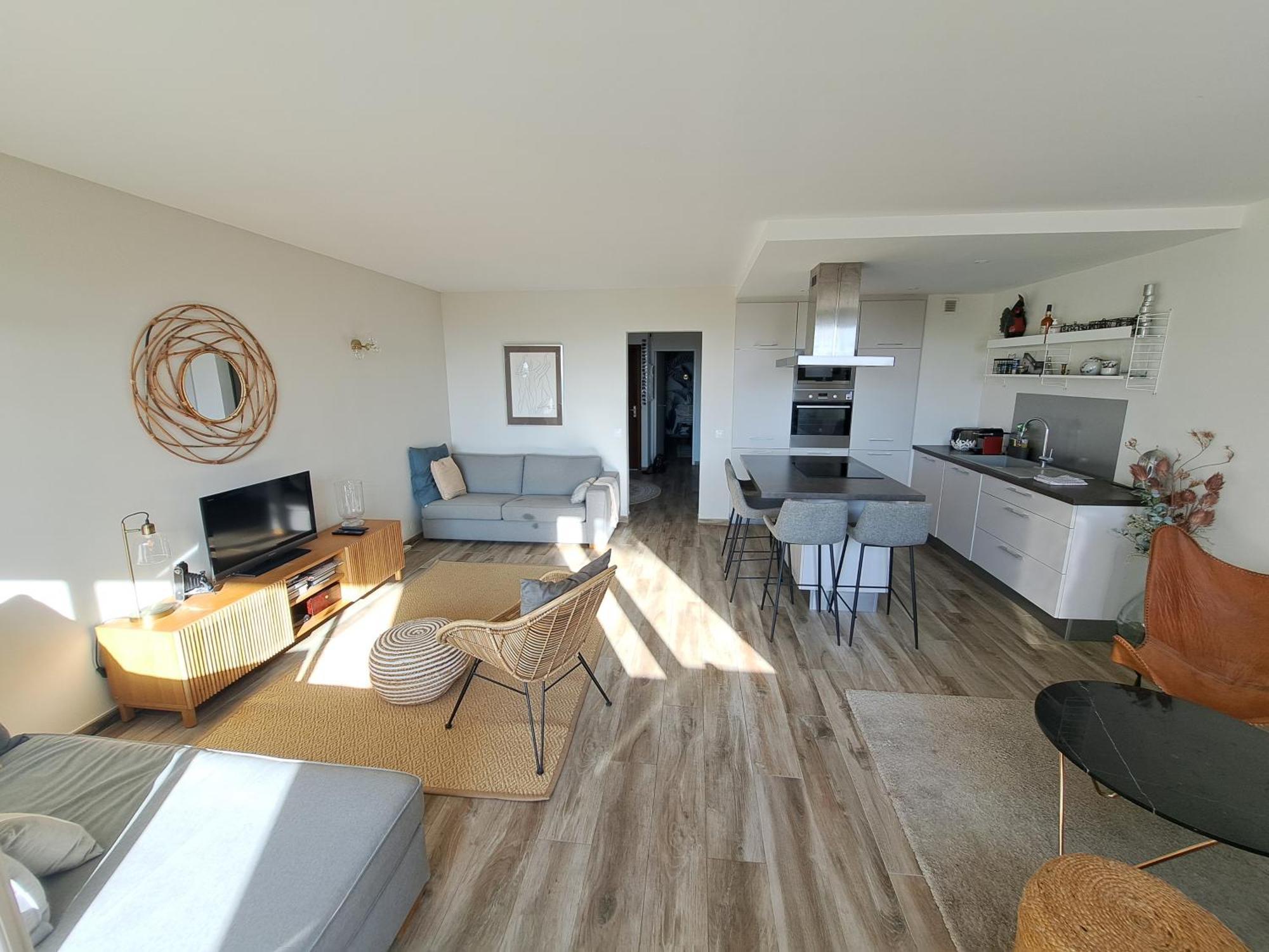 Superbe Appartement Piscine, Tennis, Vue Mer Et Decore Avec Gout Cassis Eksteriør bilde